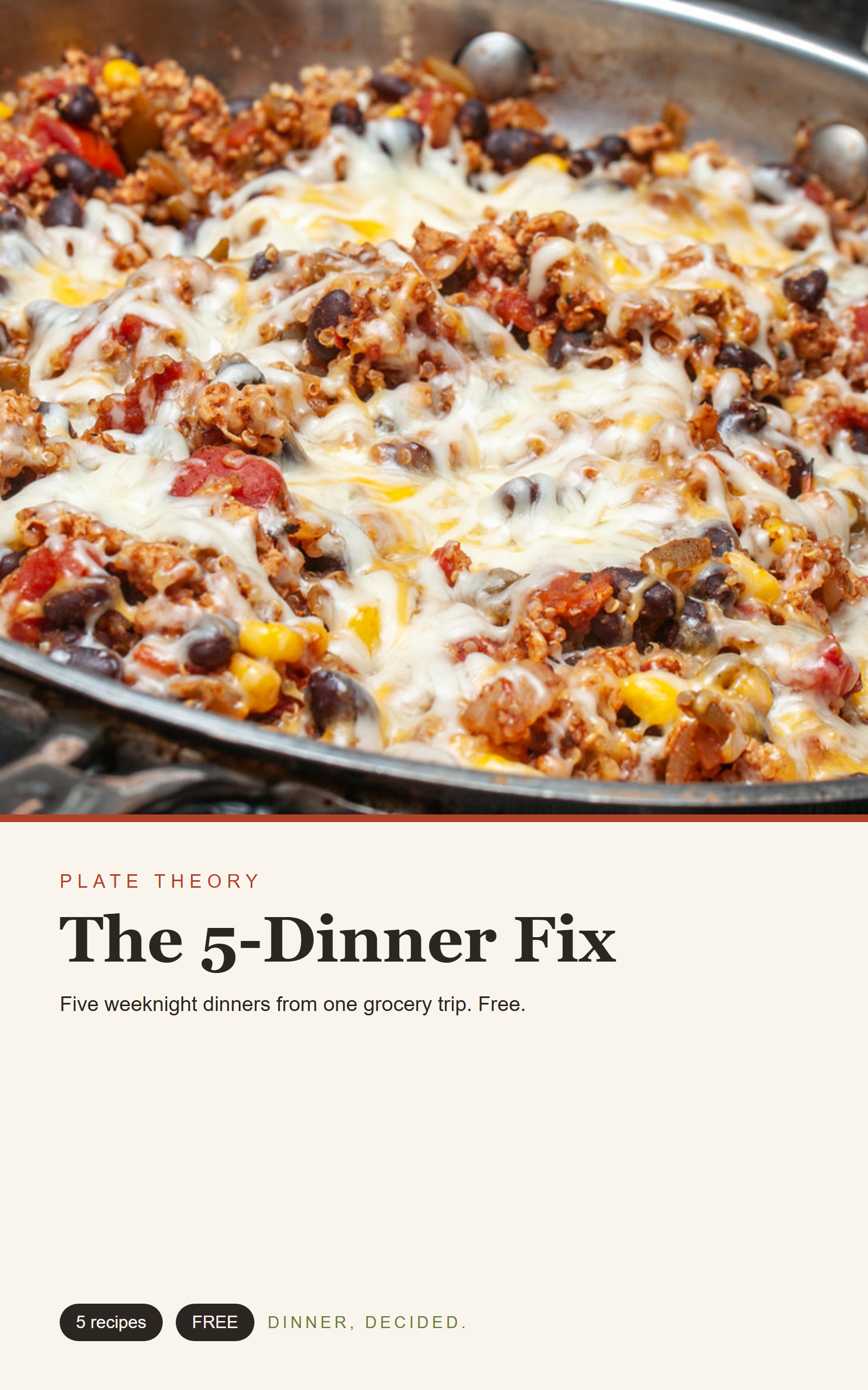 The 5-Dinner Fix