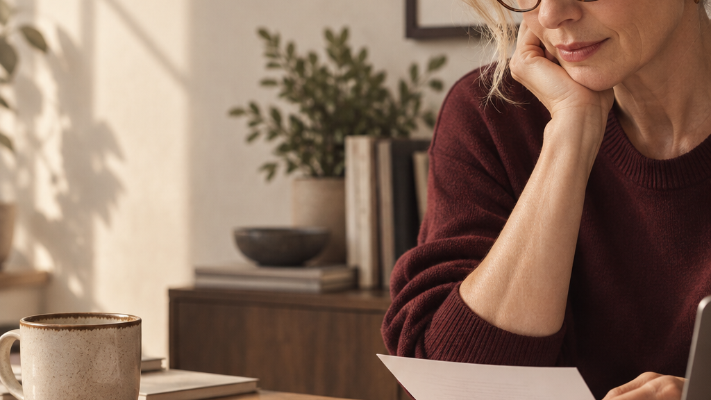 Women Finishing Presentations Without Waiting for a Quiet Day