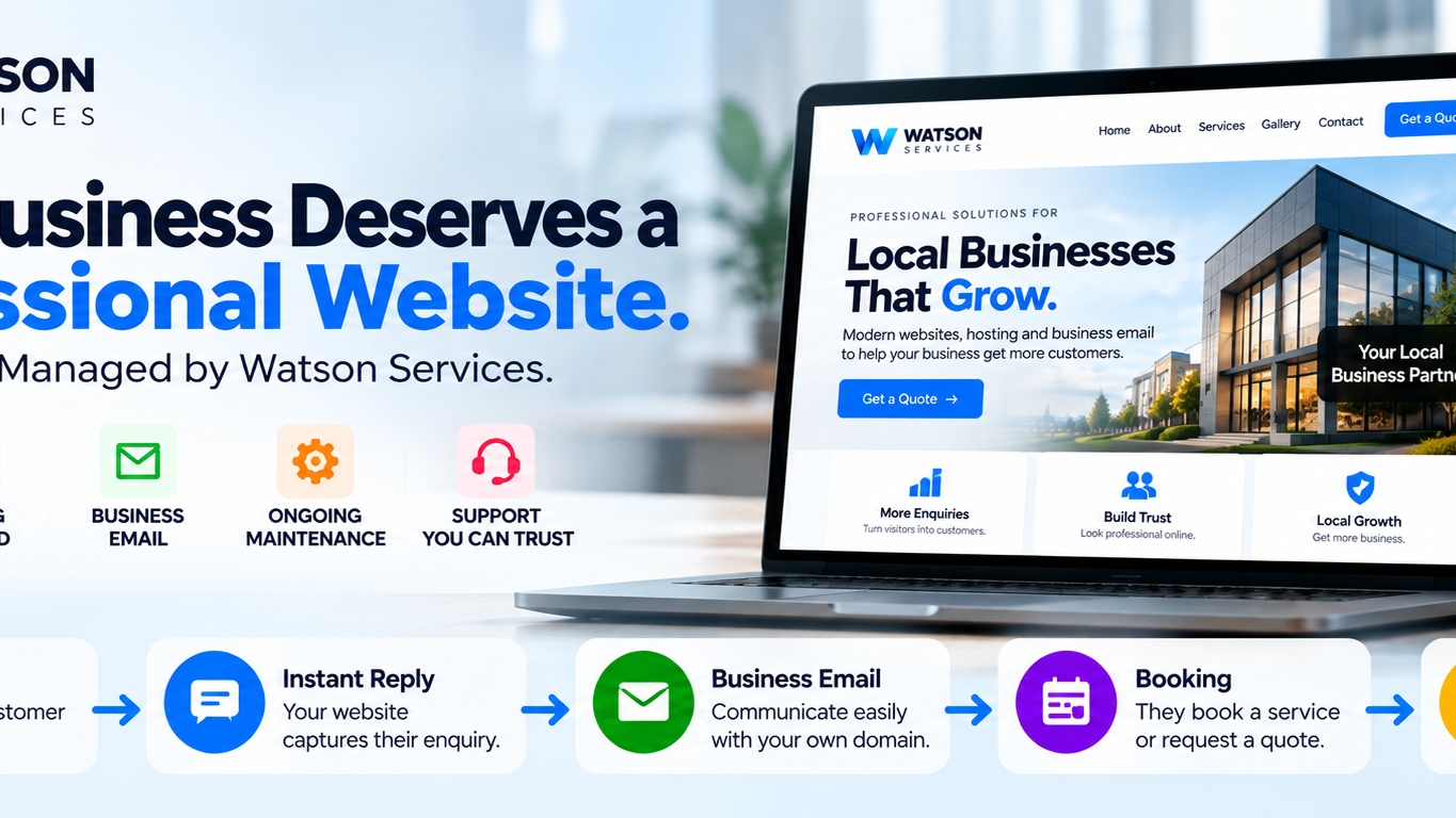 Professional Business Website — Built & Managed For You