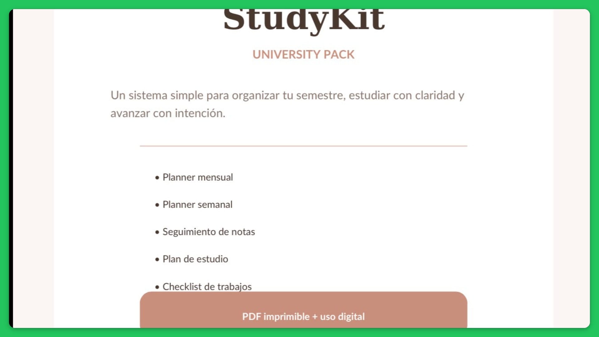 StudyKit University Pack
