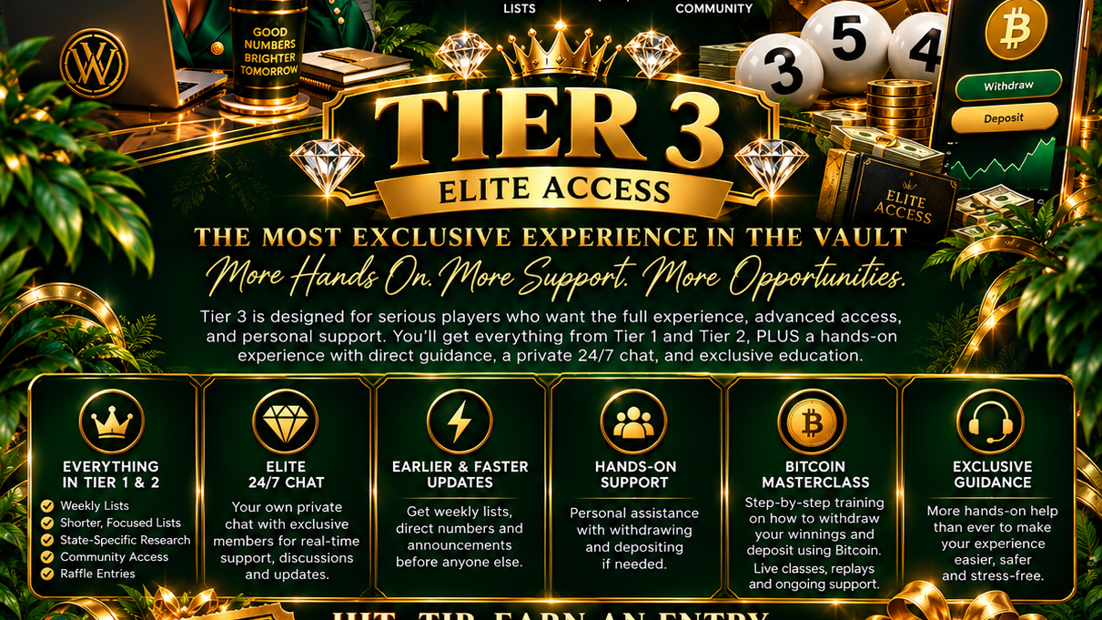 Elite Access — Lifestyle Money Vault Tier 3