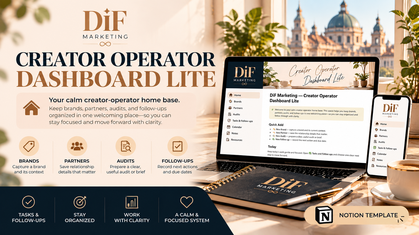 FREE Creator Operator Dashboard Lite