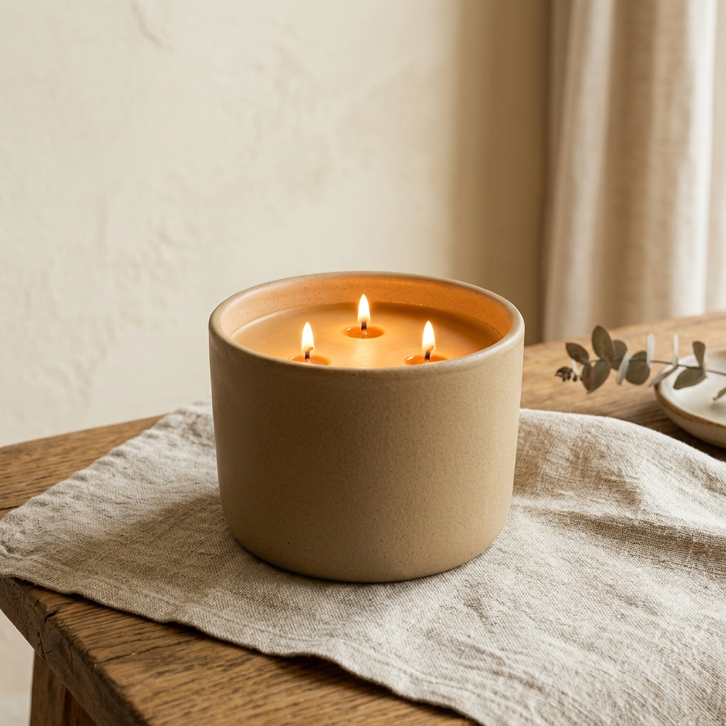 Hearth Cedar Three-Wick Candle