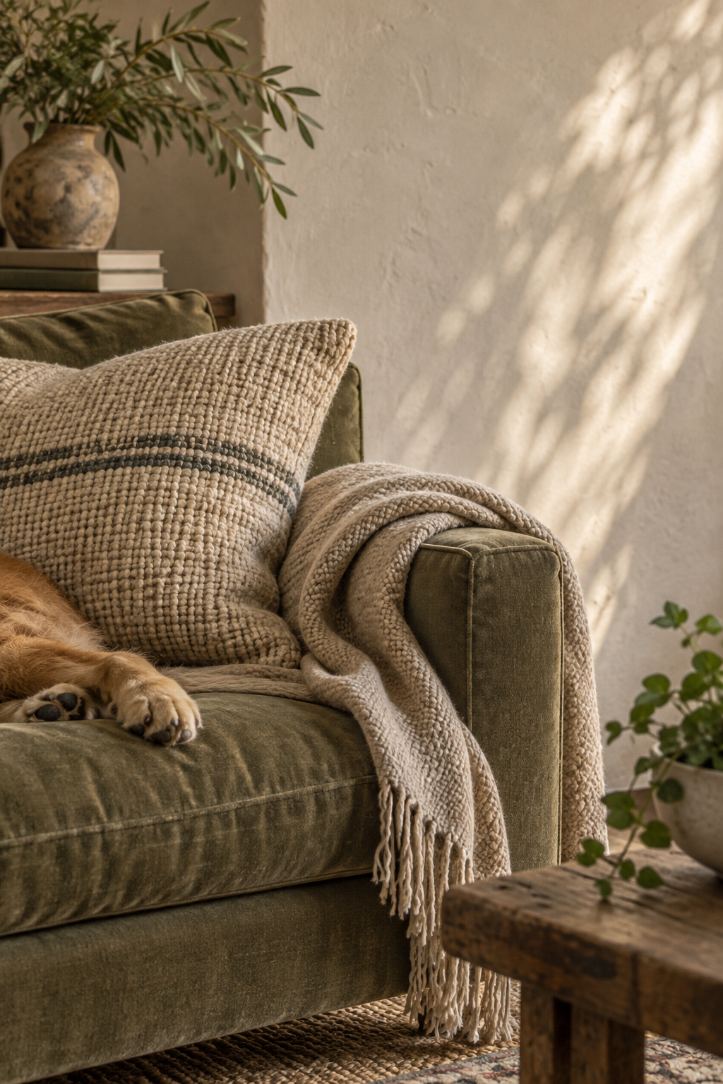 Pet Owners Hosting Guests Without Constant Fabric Washing