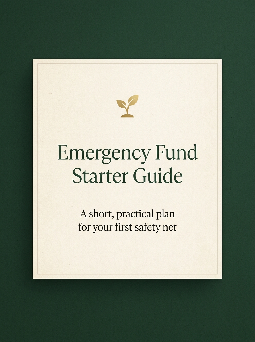 Emergency Fund Starter Guide