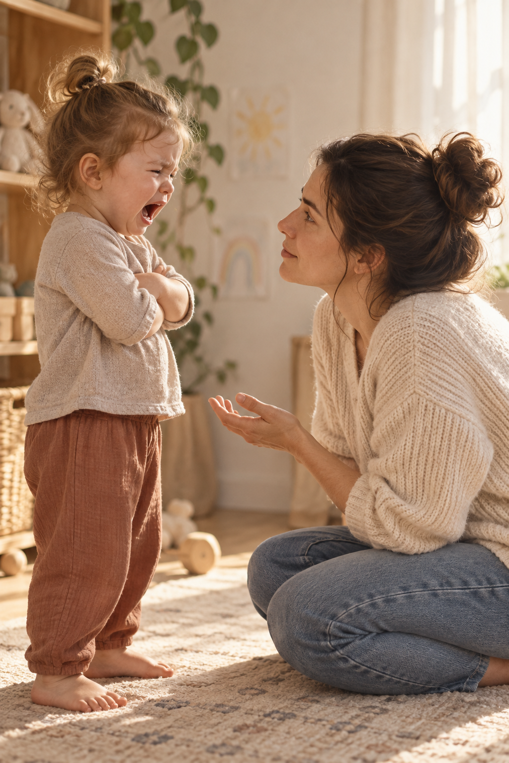 How to Say No to Your Two-Year-Old Calmly—Without Shouting or Giving In