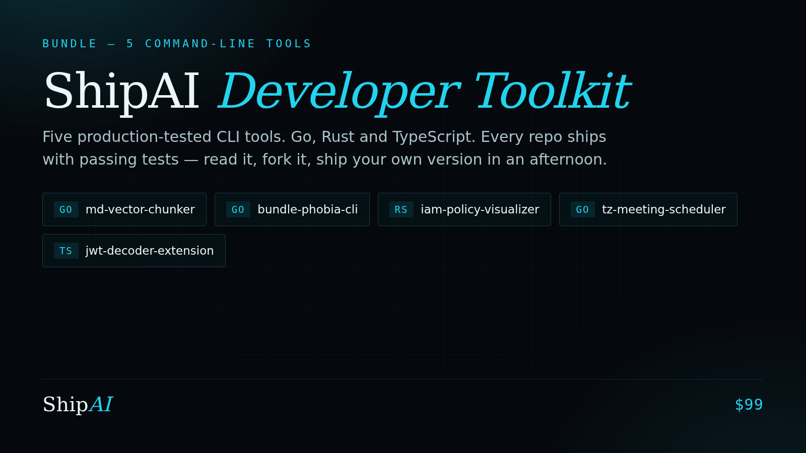 ShipAI Developer Toolkit