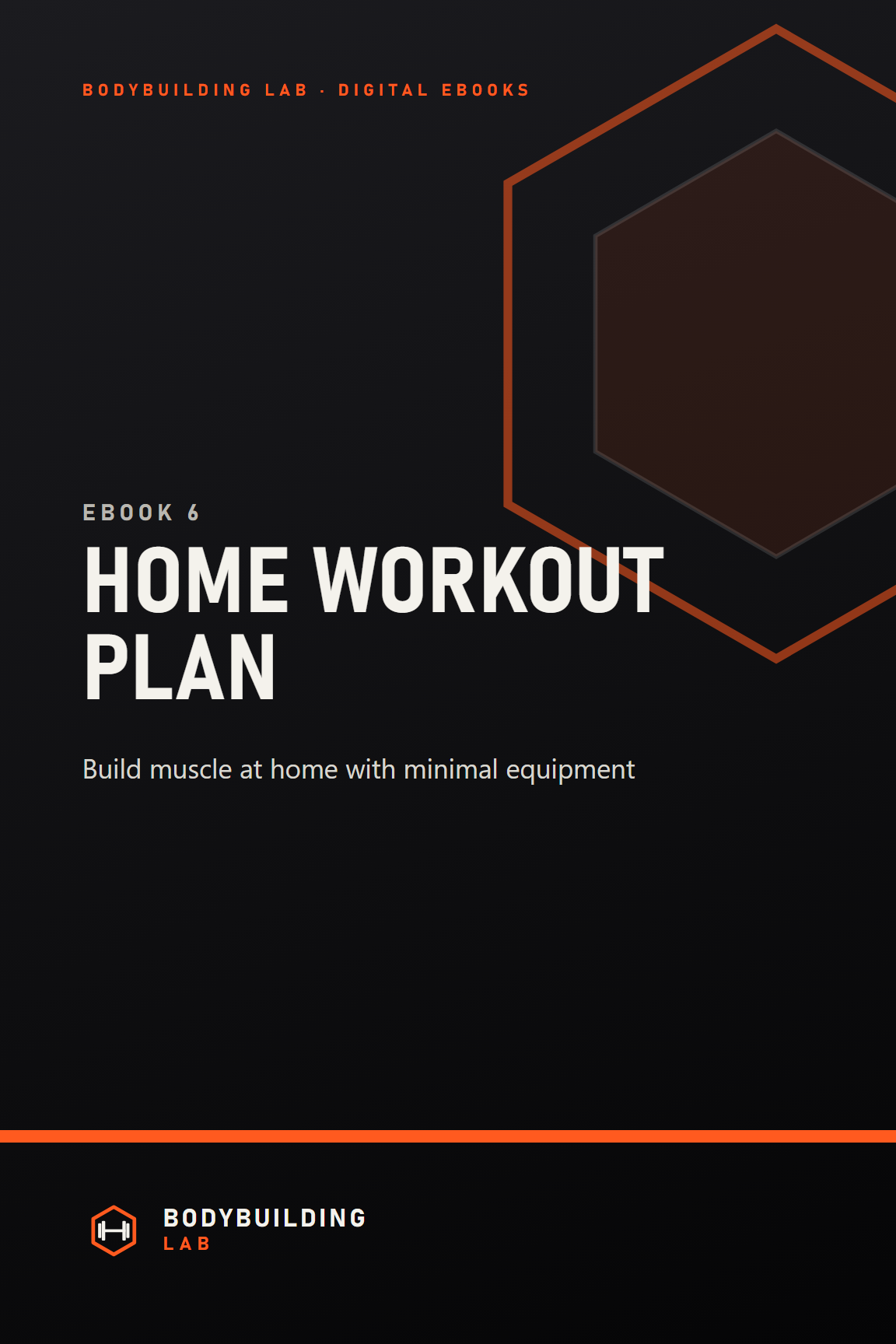 Home Workout Plan ebook cover