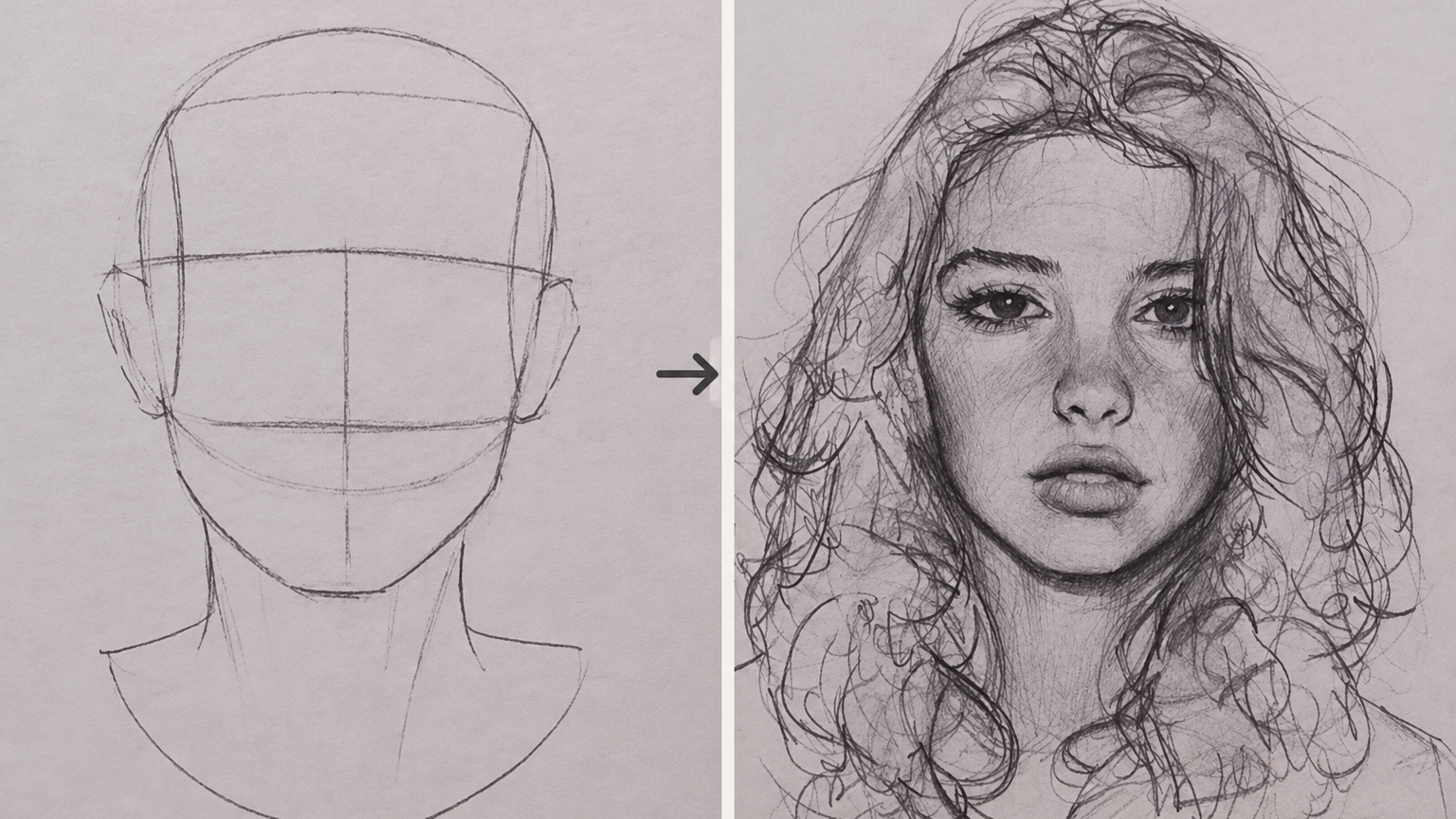 The Loomis method - by Leul pencil studio