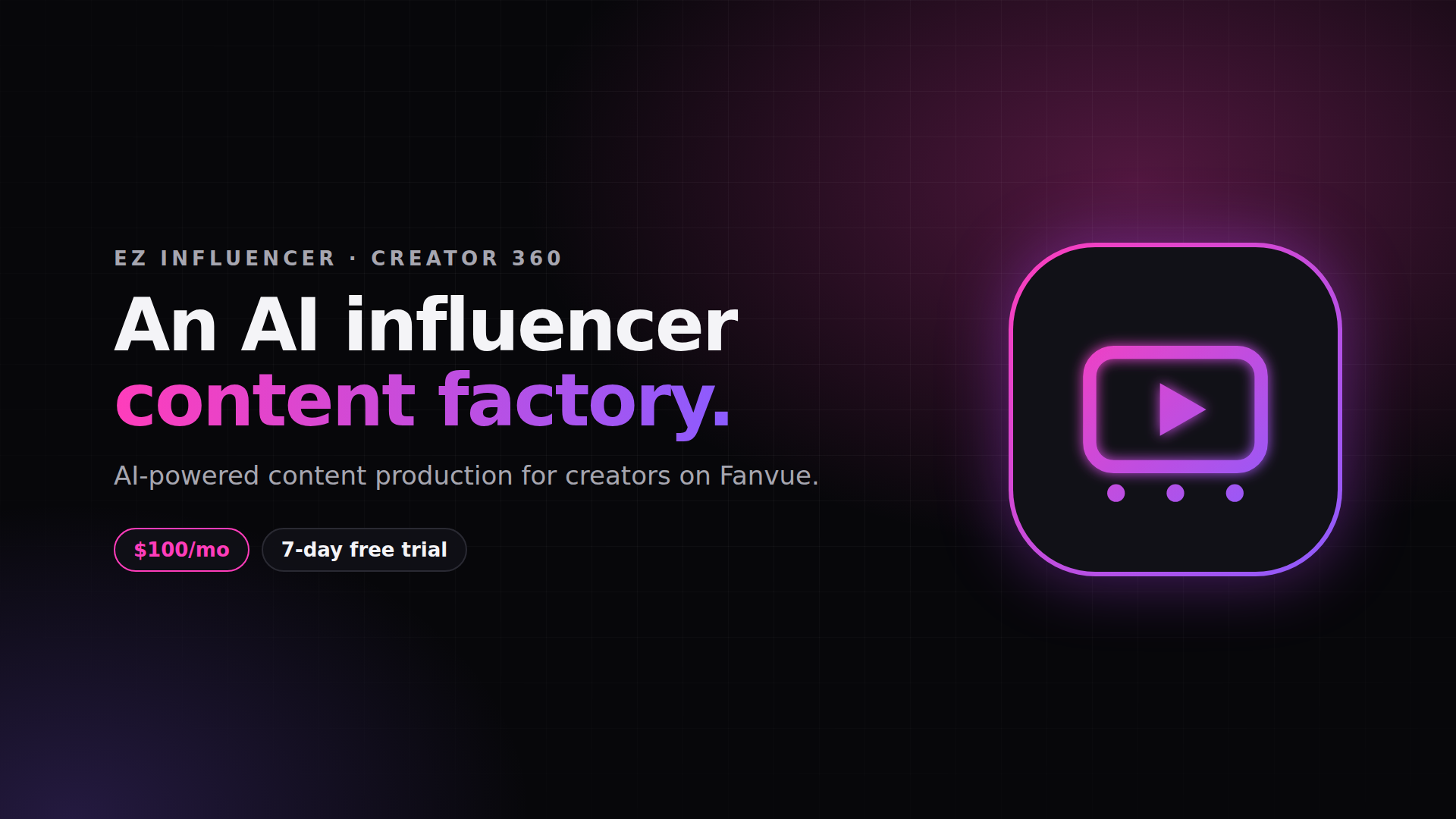 EZ Influencer Creator 360