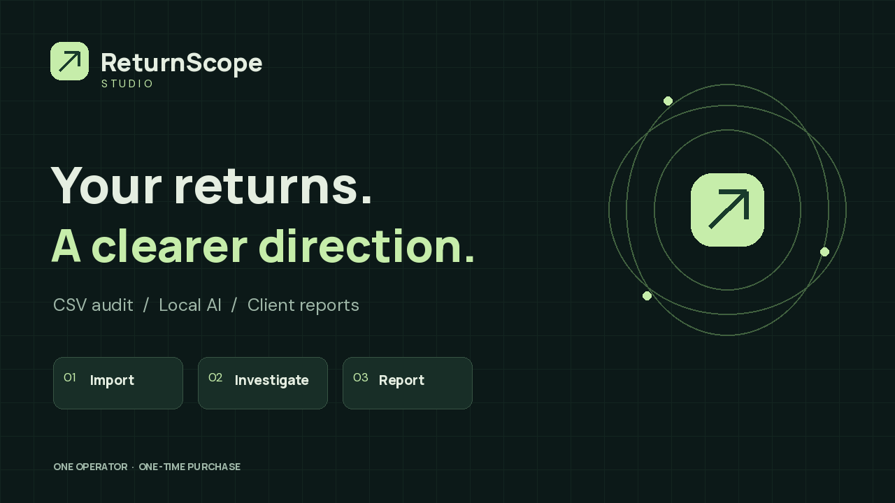 ReturnScope Studio