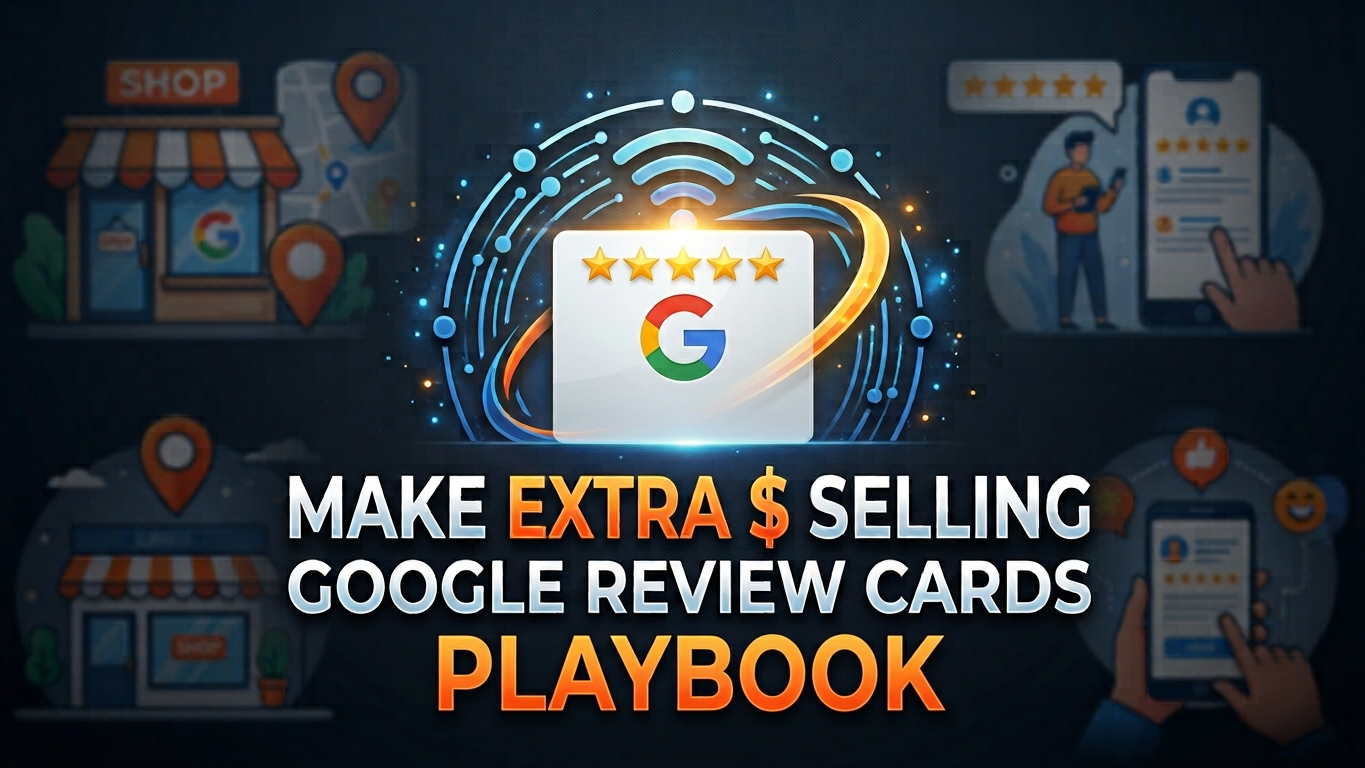 How to make $ selling Google Review Cards