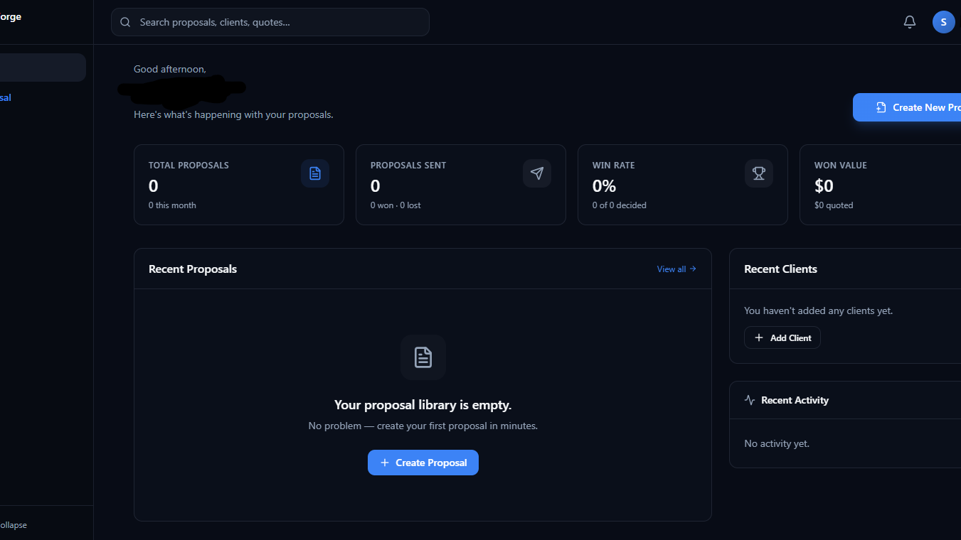 ProposalForge Pro