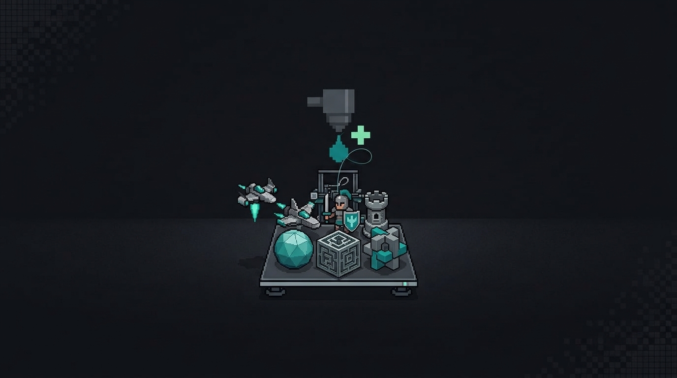Pixel Art STL Pack