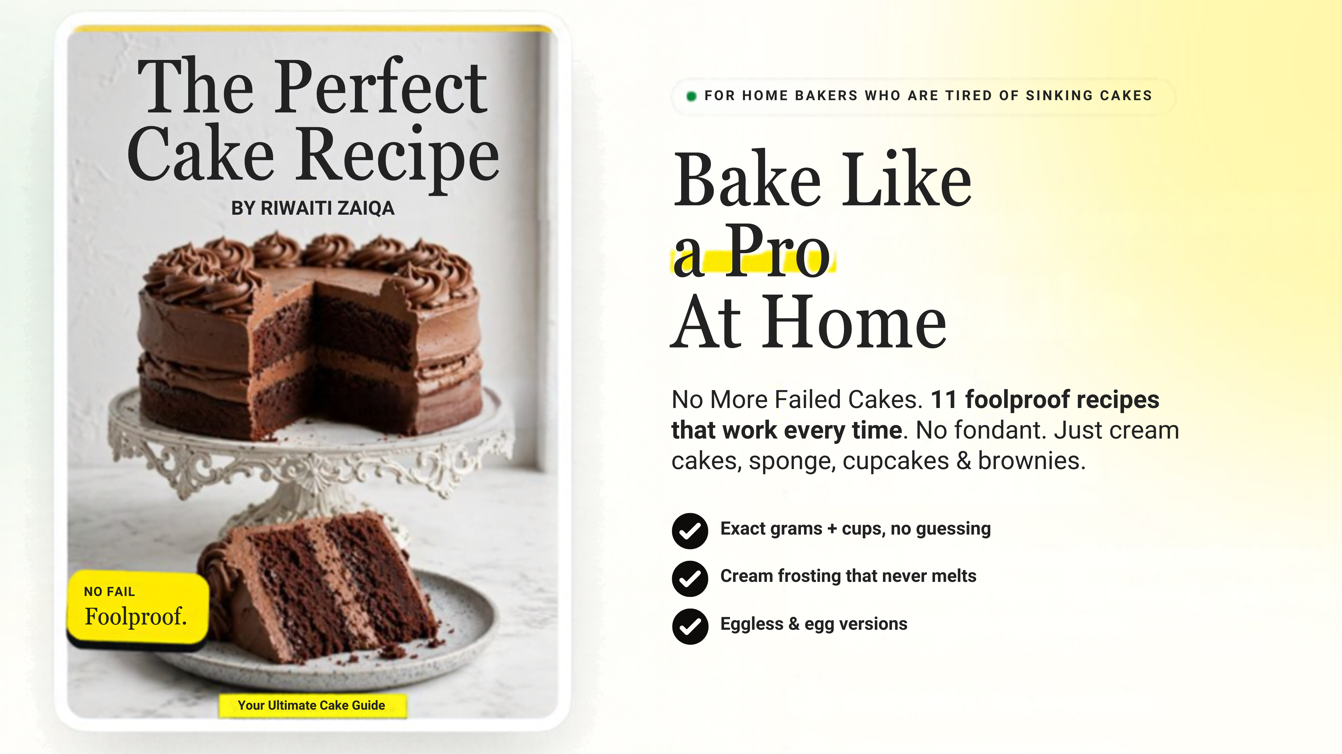 The Perfect Cake Recipe Guide
