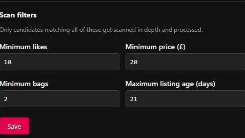 Depop automation bot