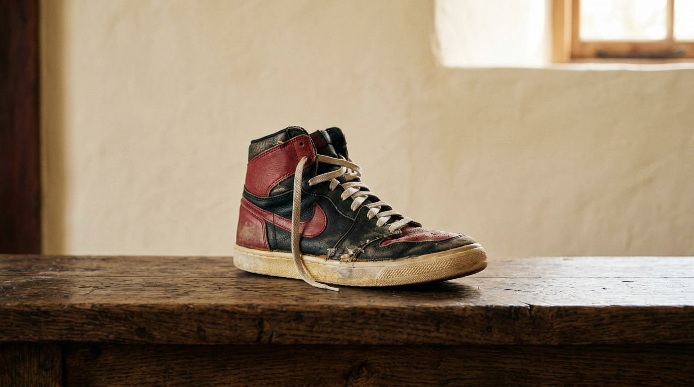 Vintage High-Top Bred — Size 10