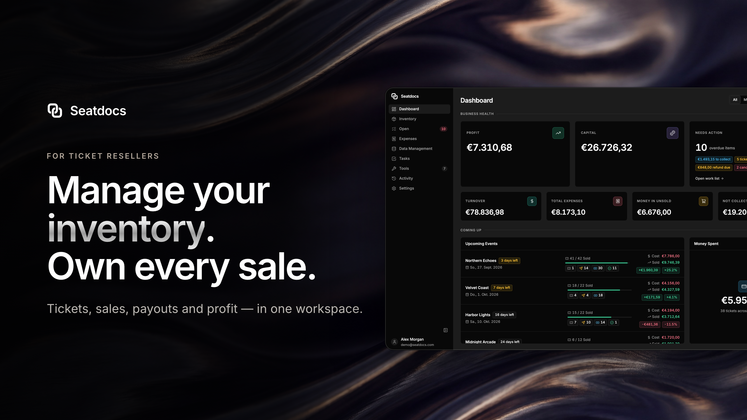 Seatdocs Closed Alpha