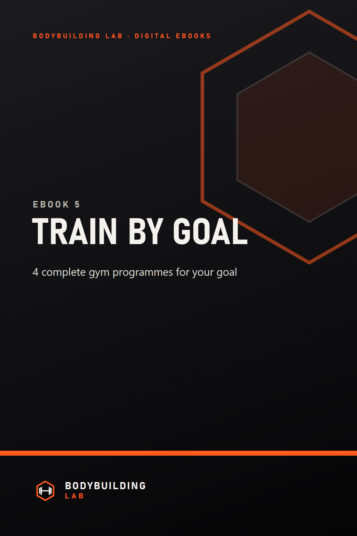 Train By Goal ebook cover