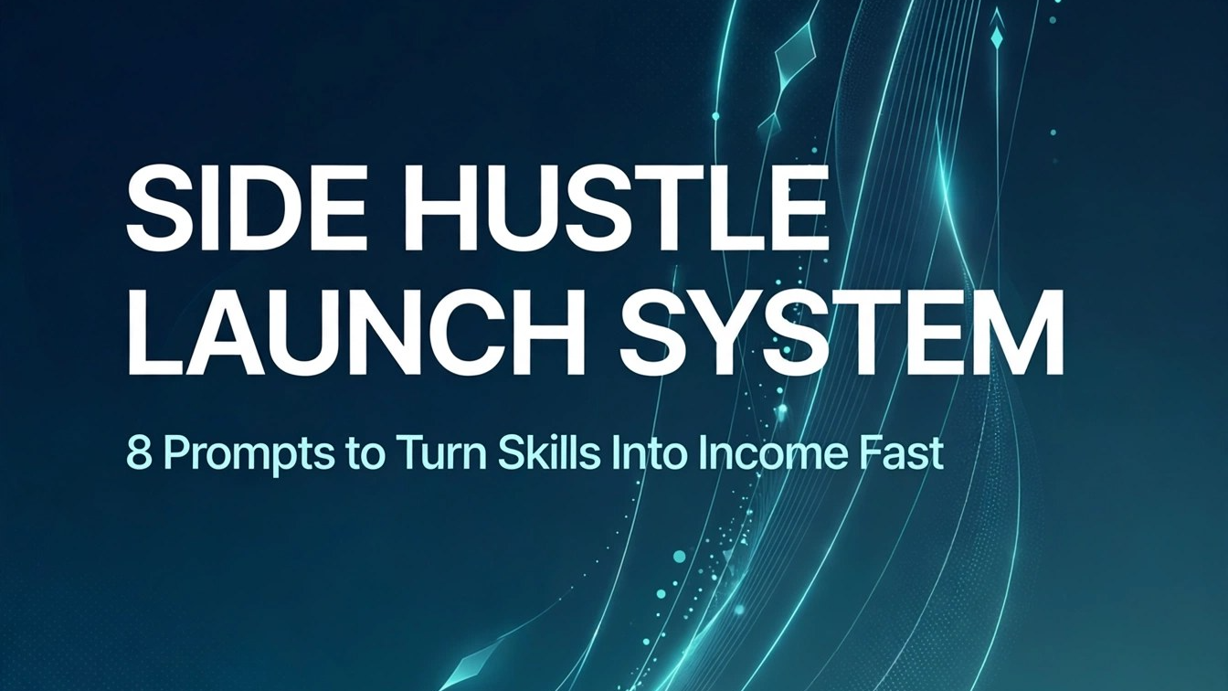 Side Hustle Launch System