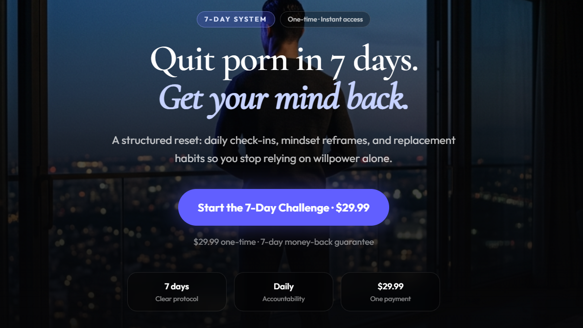 NoPorn Metrix: Quit Porn in 7 Days