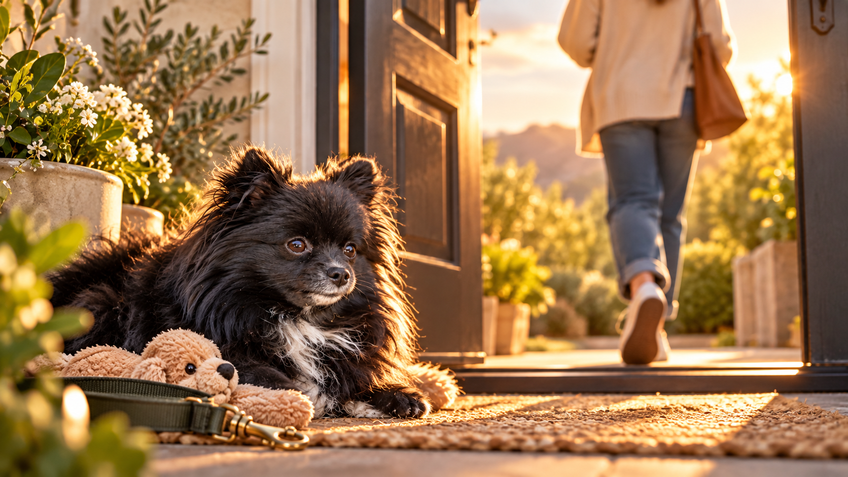 First-Time Dog Owners: Leave Calmly Without Barking
