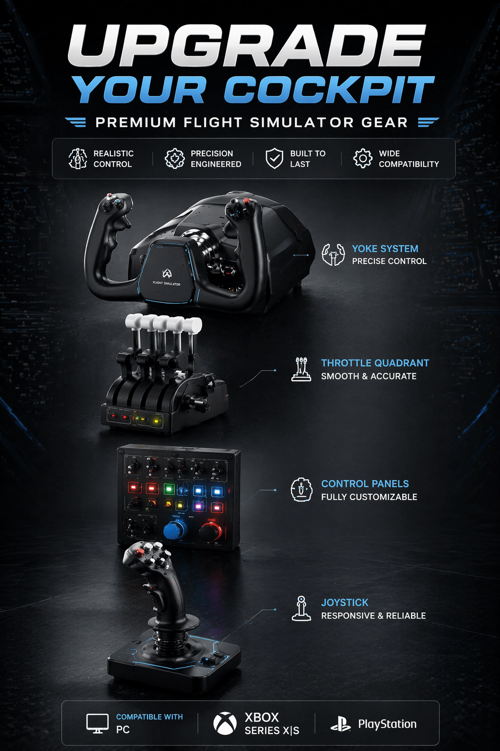 Turtle Beach VelocityOne Flight Universal Control System