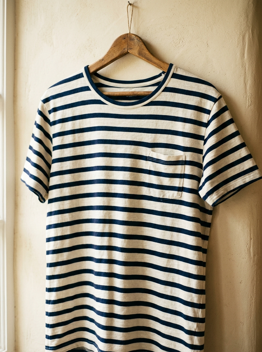 Striped Pocket Tee
