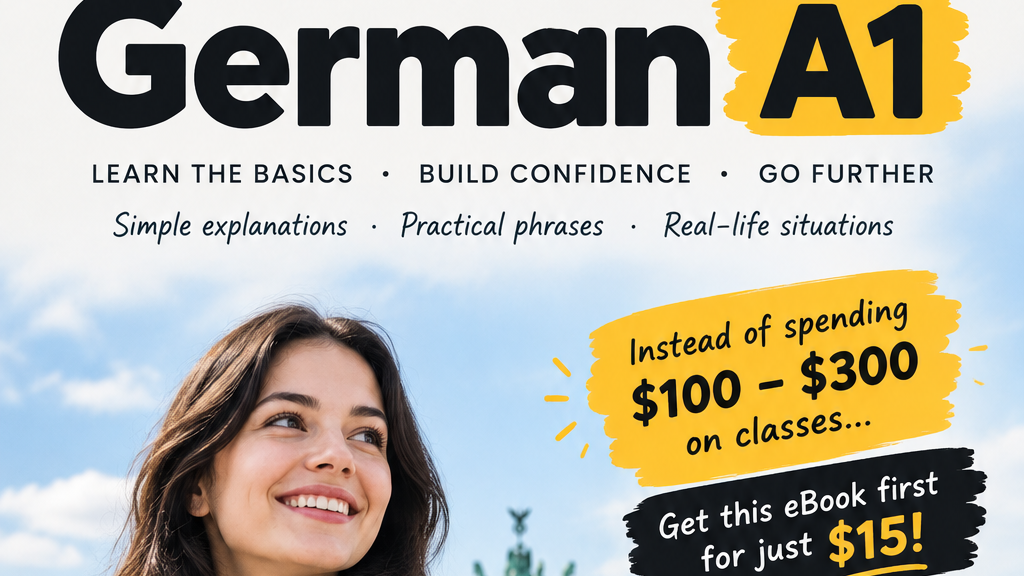 German A1: Complete Beginner’s Coursebook