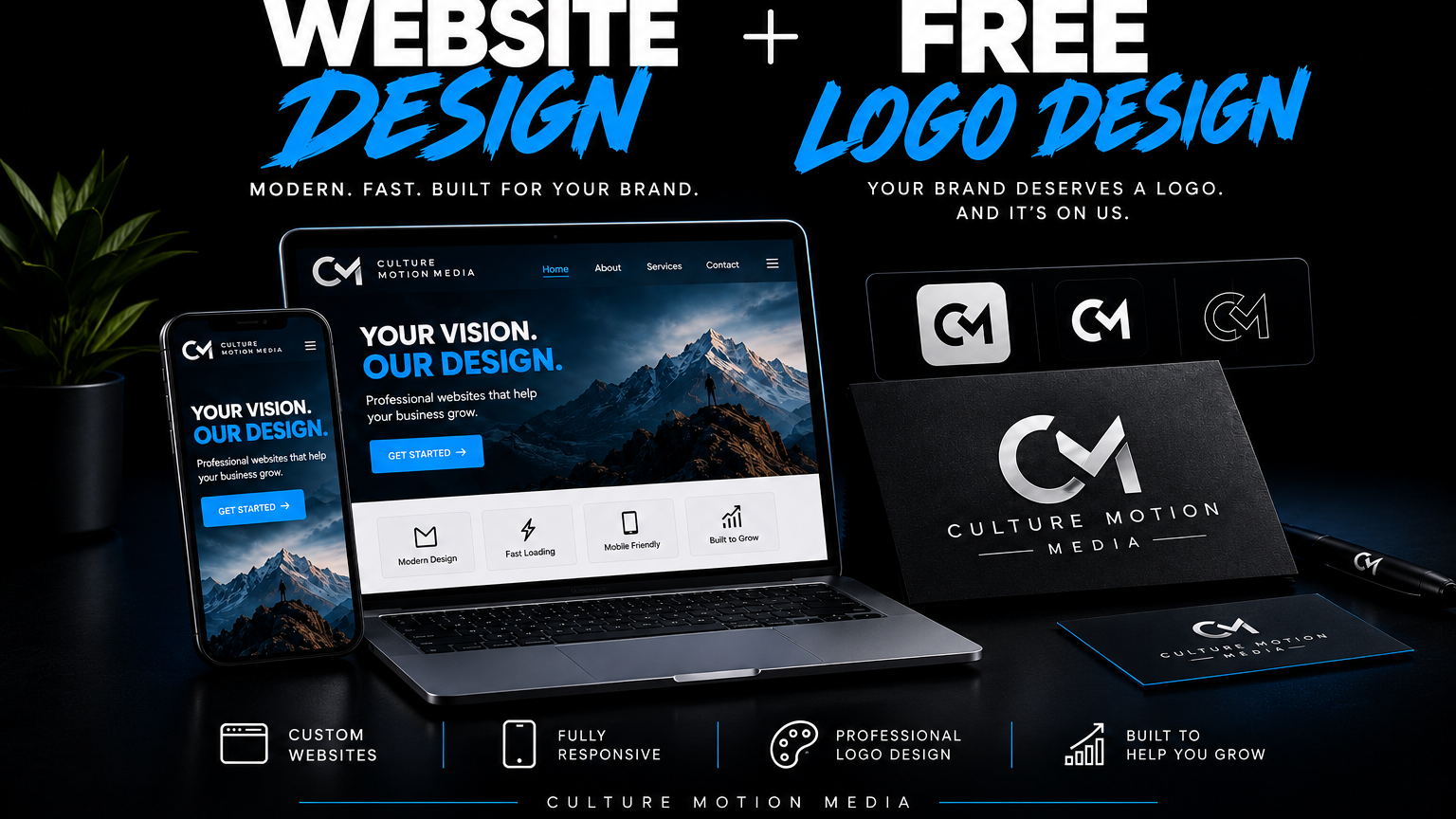 Package 1 — Website + Branding