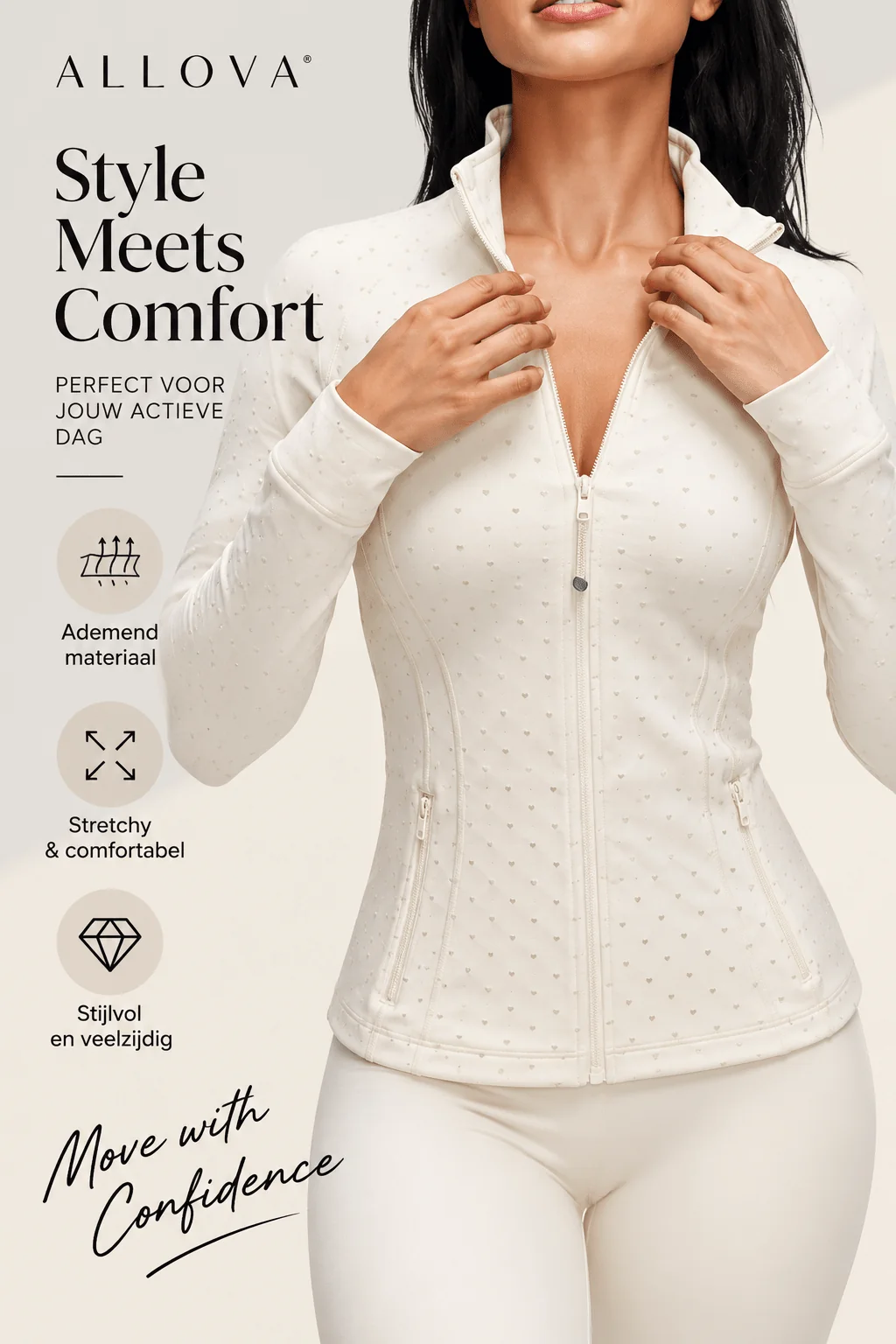 Fall yoga jacket