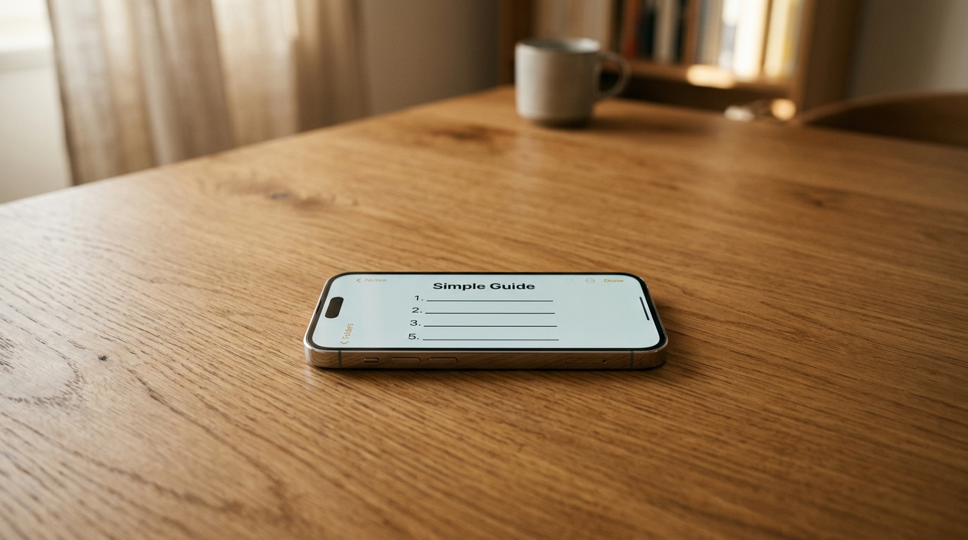 Simple iPhone Guide to sell