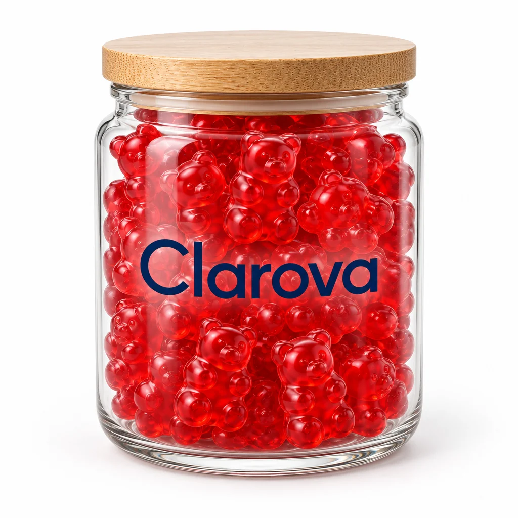 Bamboo Lid Glass Jar