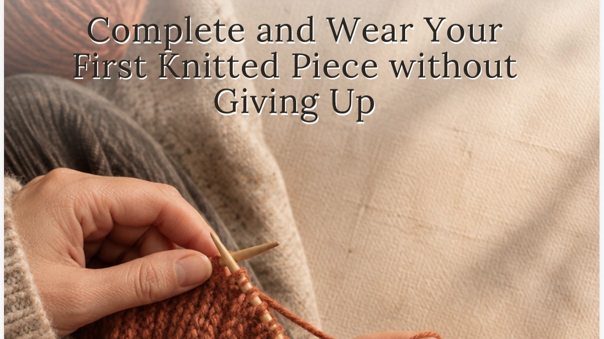 First Wearable Knitting Guide