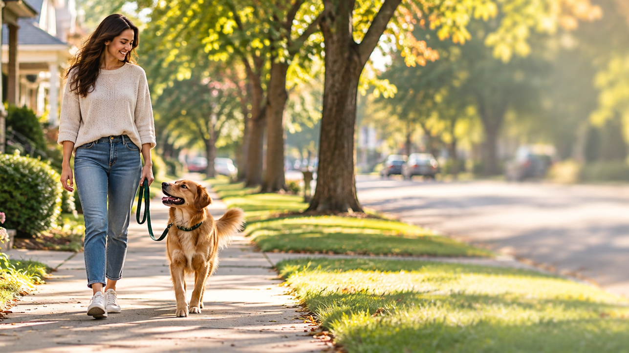 Walk One Neighborhood Block Without Getting Dragged