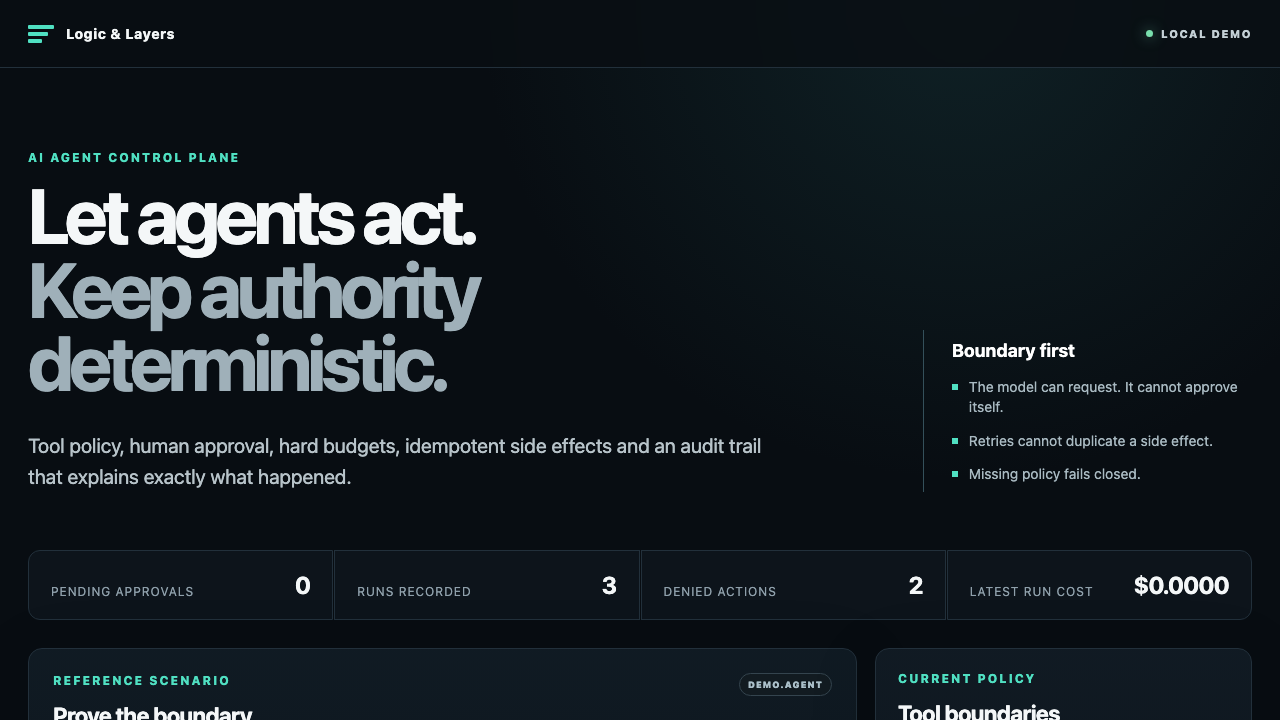 AI Agent Approval & Audit Starter Kit