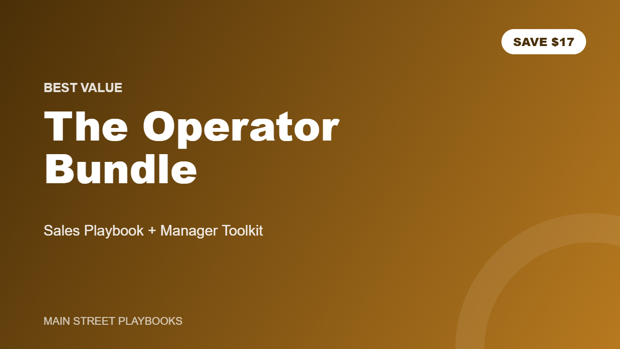 The Operator Bundle