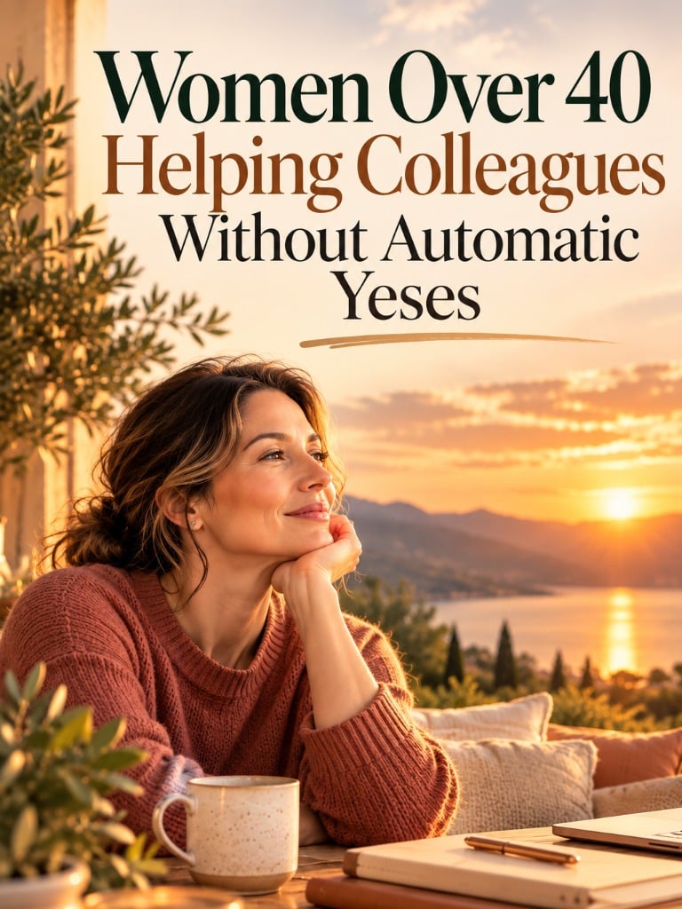 Women Over 40 Helping Colleagues Without Automatic Yeses