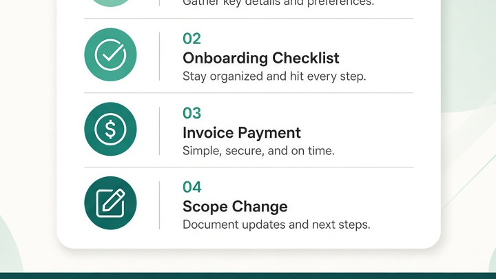 Indie Client Onboarding Kit — Intake, Checklist & Invoice Templates (PDF)