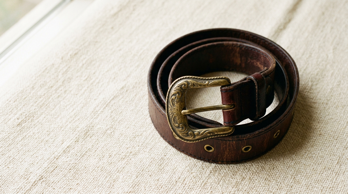 Western-Gürtel aus Leder