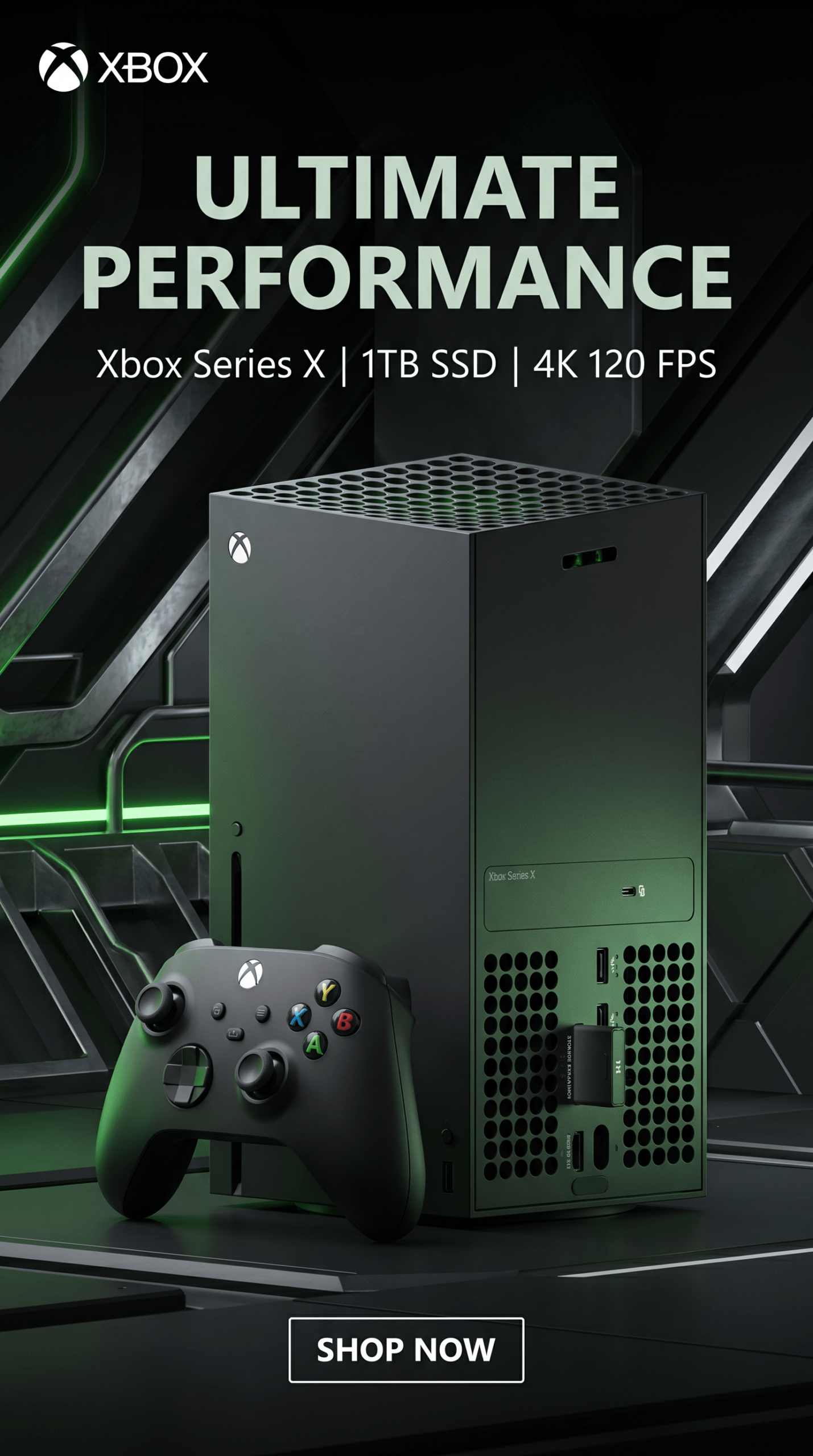 Xbox Series X All Digital Gaming Console 1TB