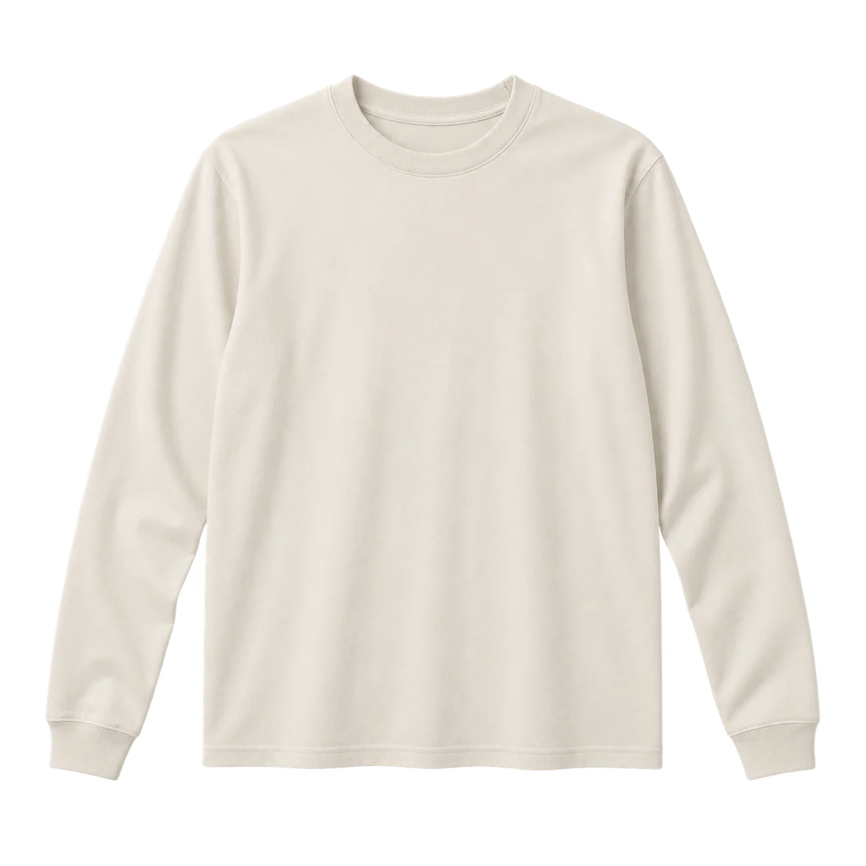 Essential Long Sleeve — Bone