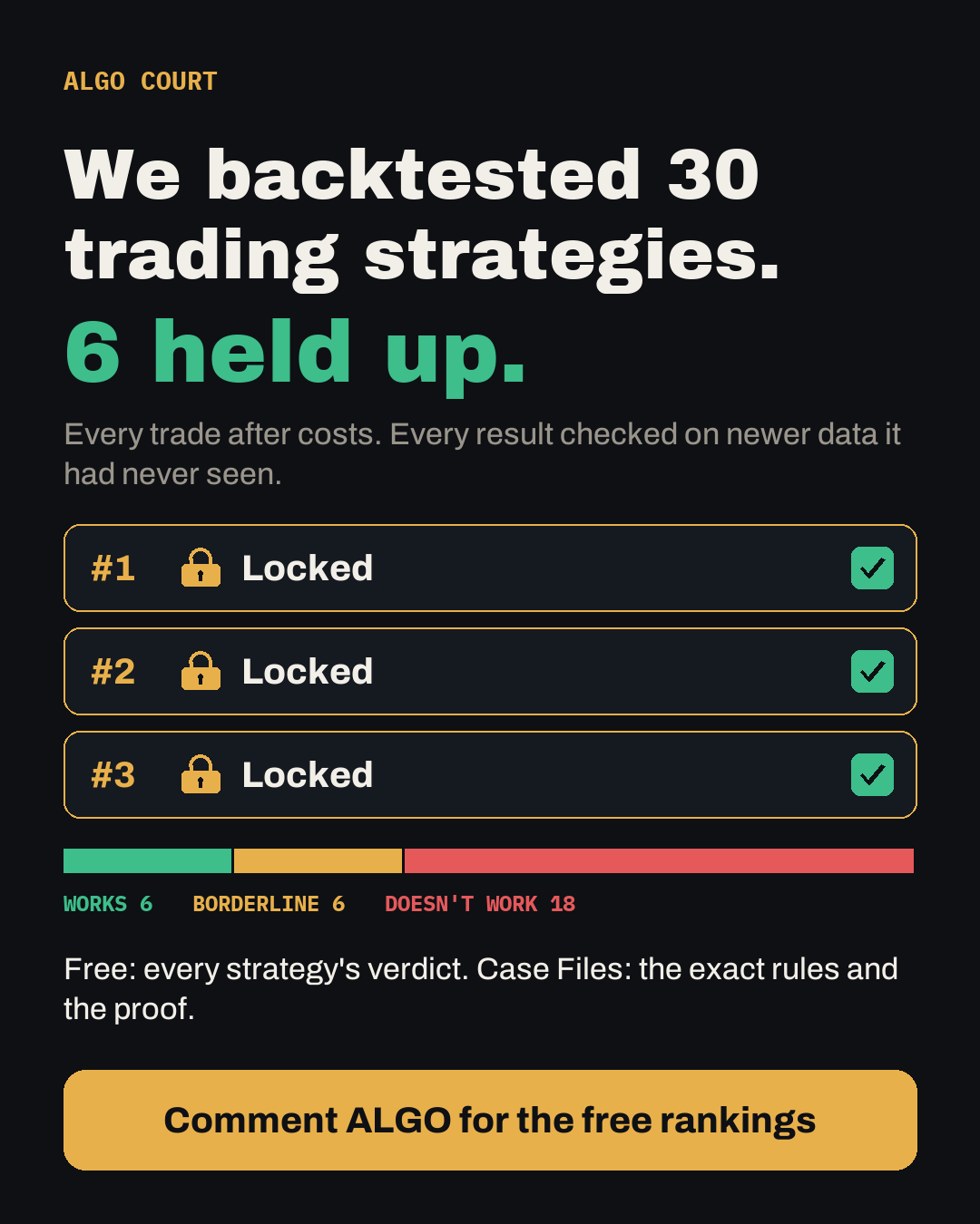 Algo Court — Free Rankings