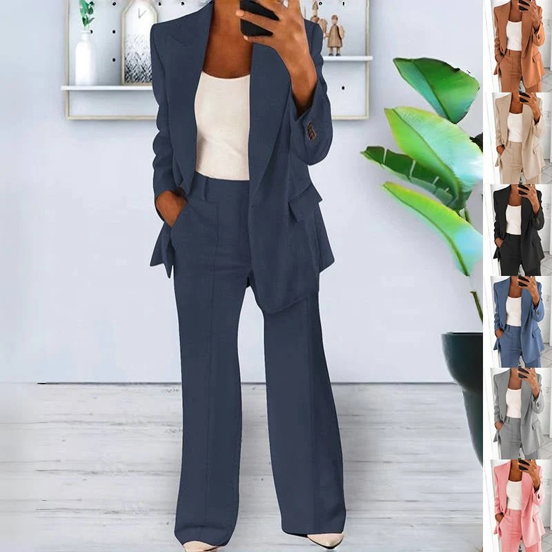 Tailored blazer and trousers set