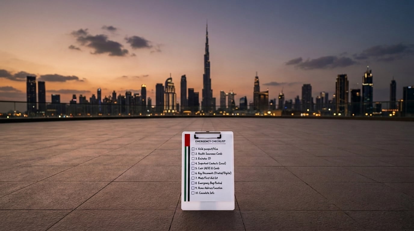 UAE Expat Emergency Checklist