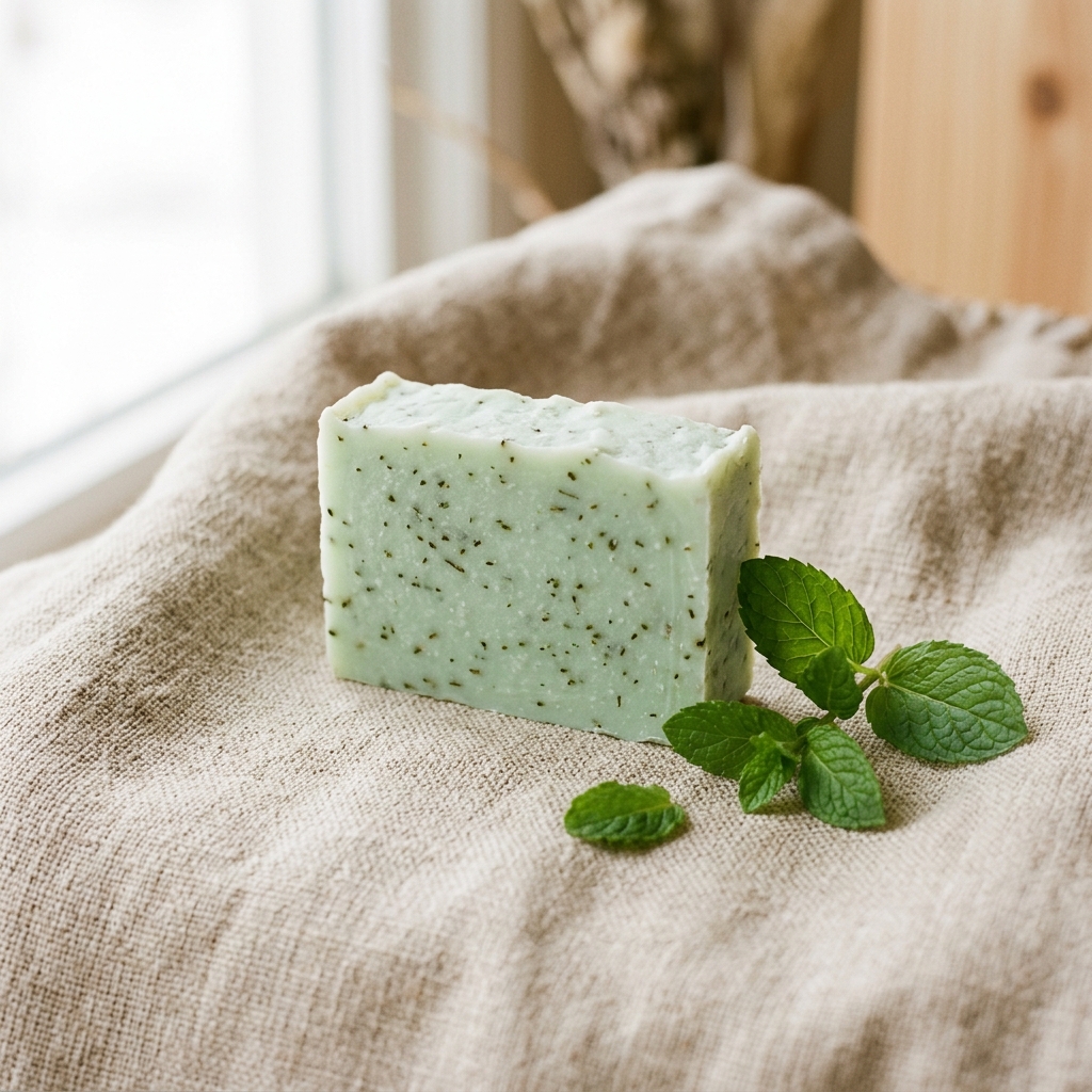 Peppermint Scented Soap