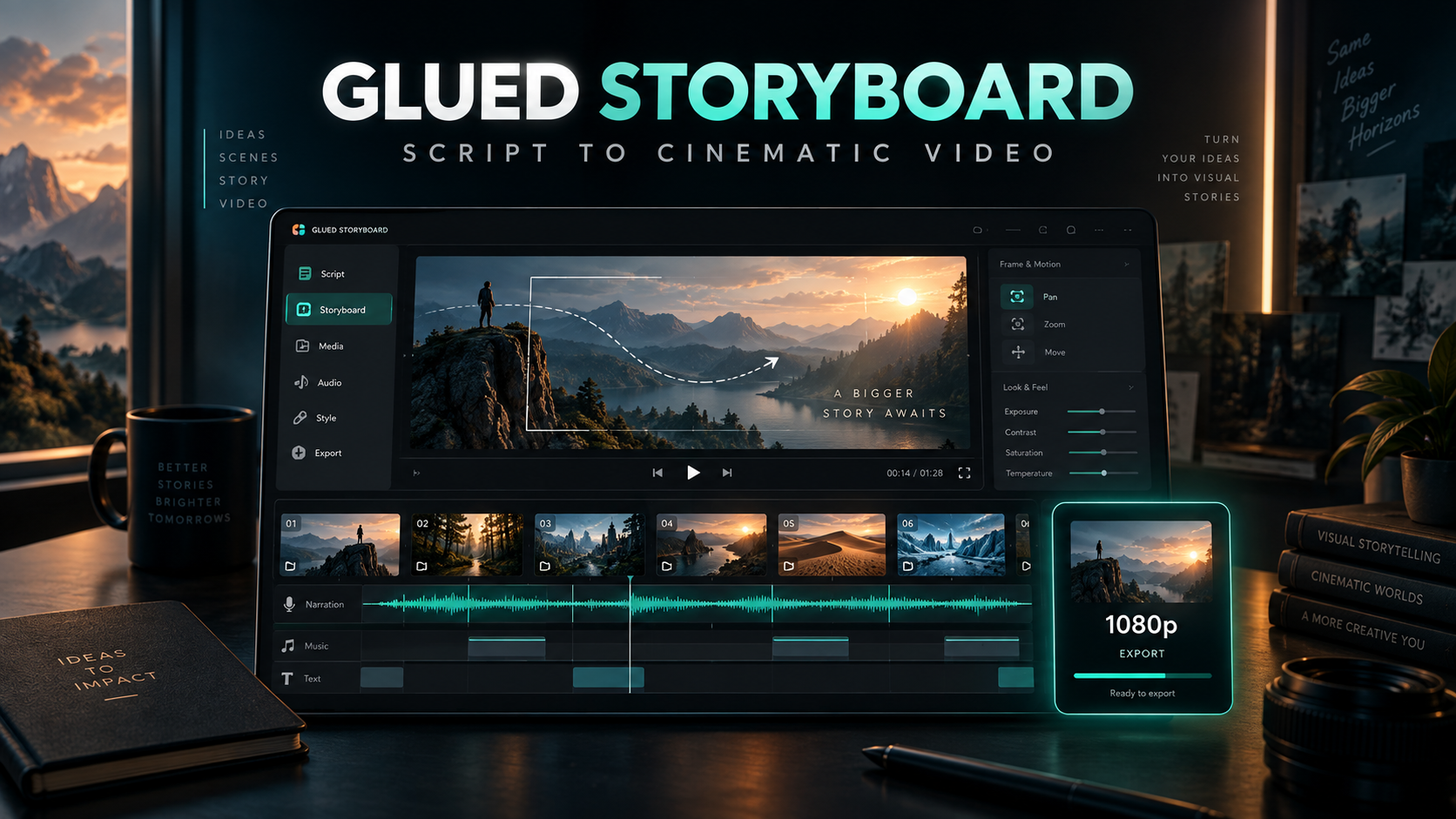 Glued Storyboard Creator Kit
