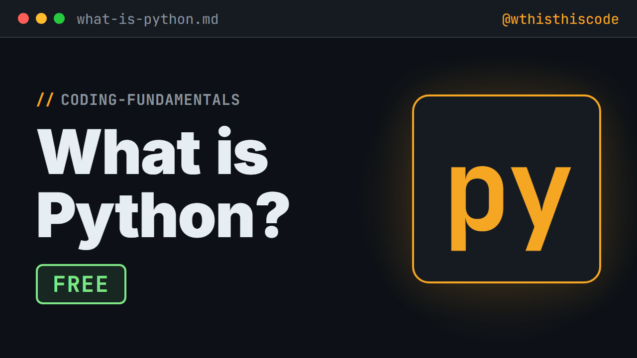 What is Python?