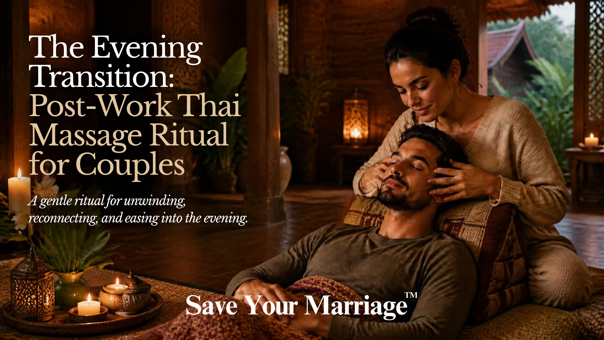 Save Your Marriage™ - Easy Post-Work Thai Massage Ritual for Couples