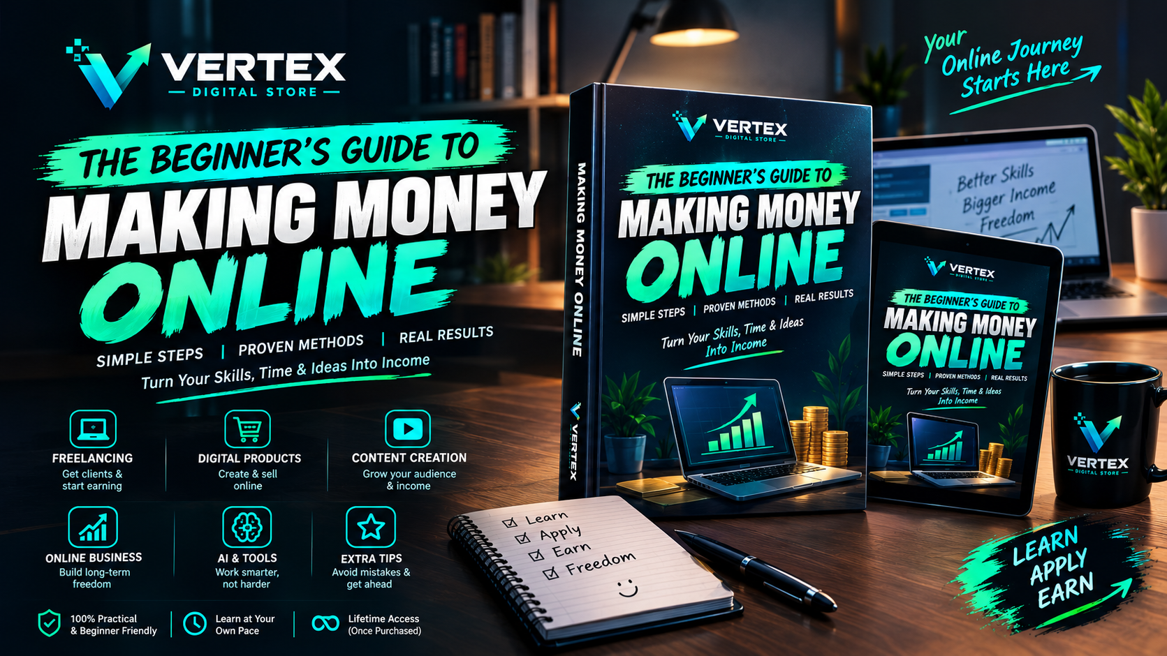 The Beginner's Guide to Making Money Online